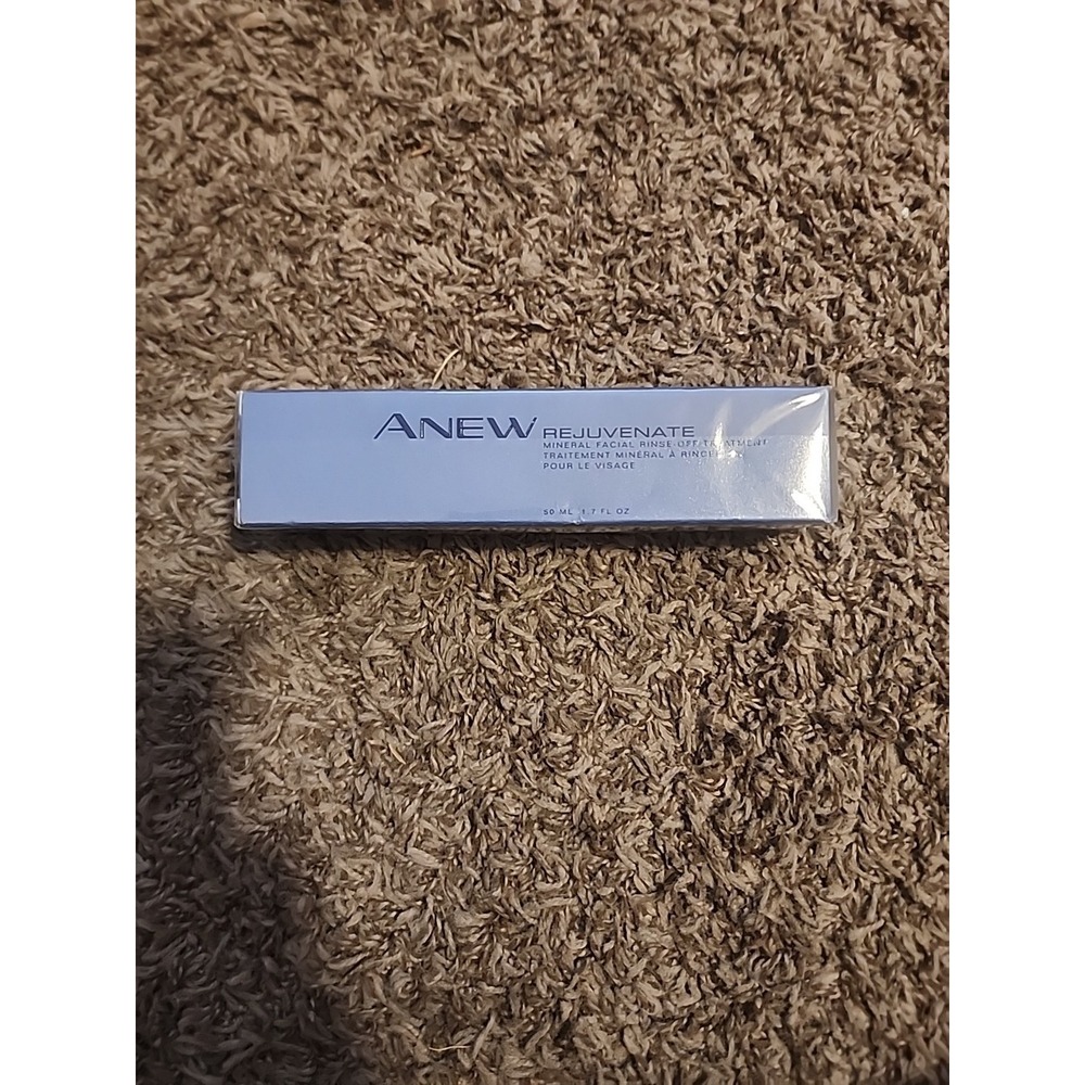 New‎ Sealed Avon Anew Rejuvenate Mineral Facial Rinse Off Treatment 1.7 fl oz